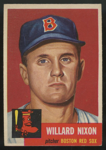 1953 Topps Willard Nixon #30 VG