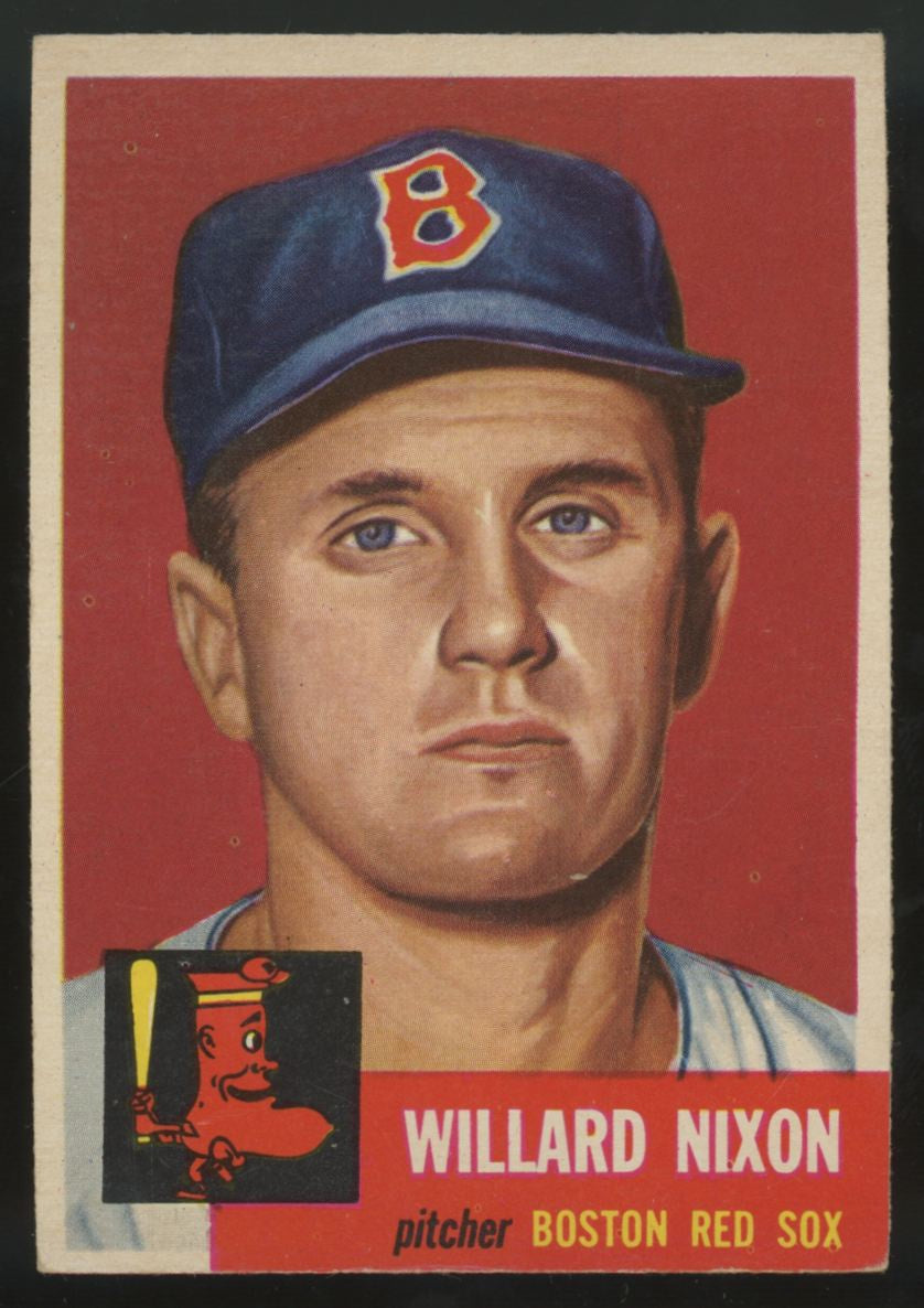 1953 Topps Willard Nixon #30 VG