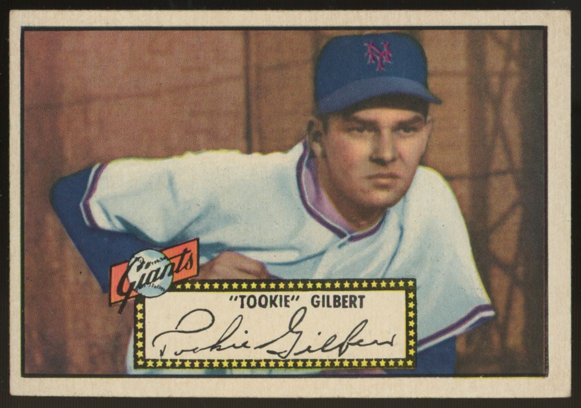 1952 Topps Tookie Gilbert #61 EX