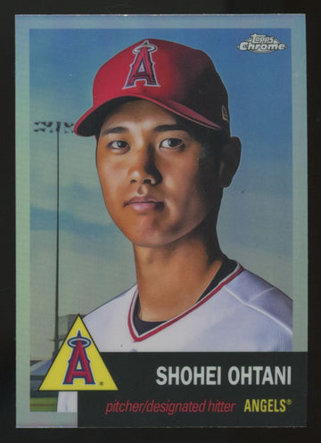 2022 Topps Chrome Shohei Ohtani Refractor #1