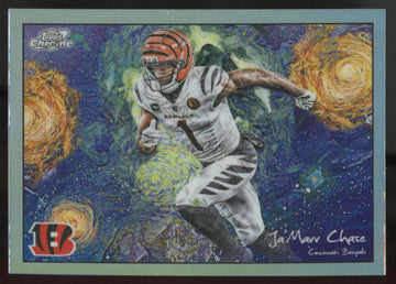 2025 Topps Chrome Cosmic Ja'Marr Chase Stars In The Night #STN-17