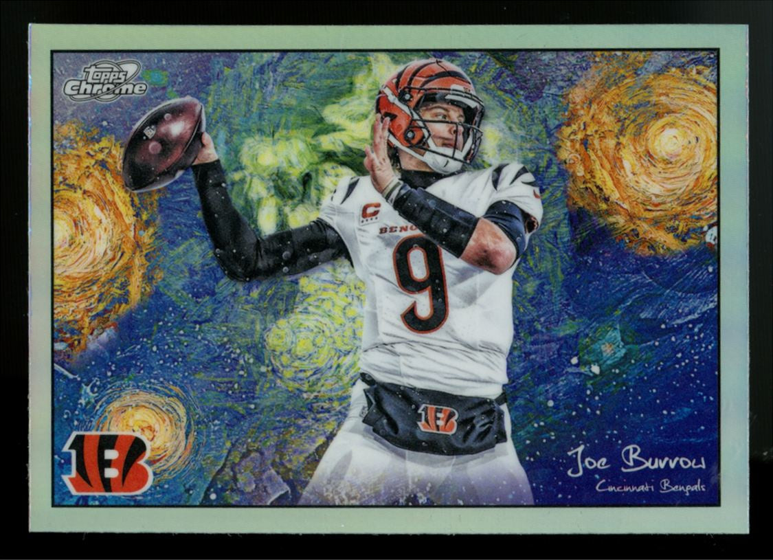 2025 Topps Chrome Cosmic Joe Burrow Stars In The Night #STN-13 "A"