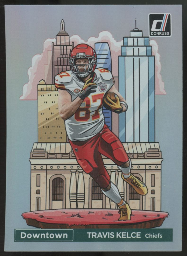 2024 Panini Donruss Travis Kelce Downtown SSP #7