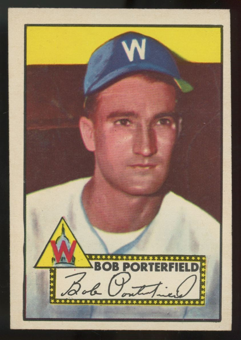 1952 Topps Bob Porterfield #301 EX-MT