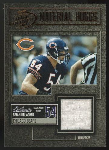 2003 Playoff Hogg Heaven Brian Urlacher Copper Material Hoggs Patch /200 #MH-10
