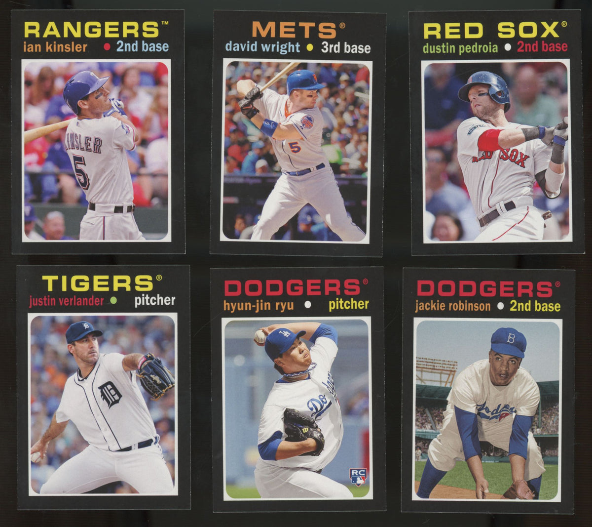 2013 Topps Update 1971 Mini Complete Set (50/50) NM/MT