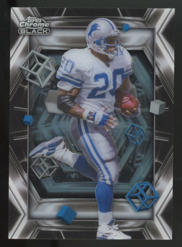 2025 Topps Chrome Black Barry Sanders Depths Of Darkness SSP #DOD-11 "A"