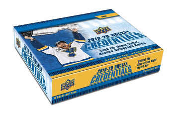 2019/20 Upper Deck Credentials Hockey Hobby Box