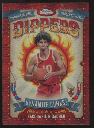 2024-25 Topps Chrome Zaccharie Risacher RC Dippers #D-21