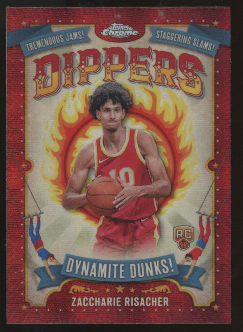 2024-25 Topps Chrome Zaccharie Risacher RC Dippers #D-21