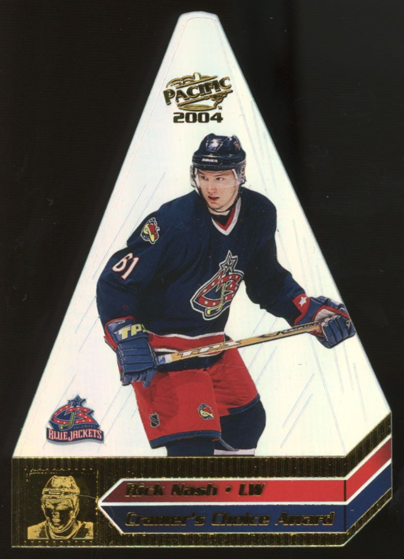 2003-04 Pacific Rick Nash Cramer's Choice Die Cut /99 #3