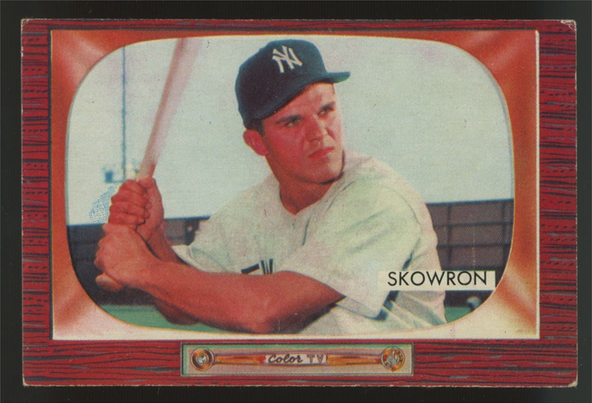 1955 Bowman Bill Skowron #160 VG-EX