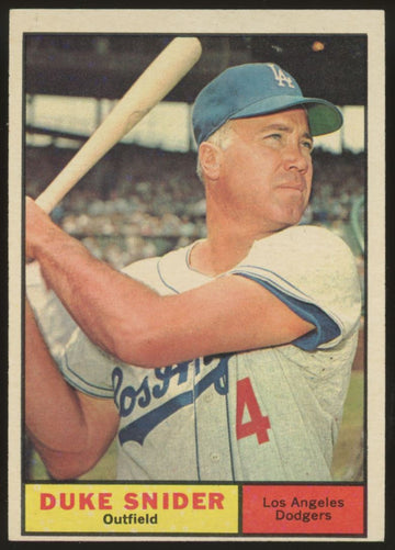 1961 Topps Duke Snider #443 EX+