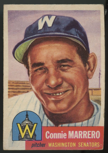 1953 Topps Connie Marrero #13 Poor
