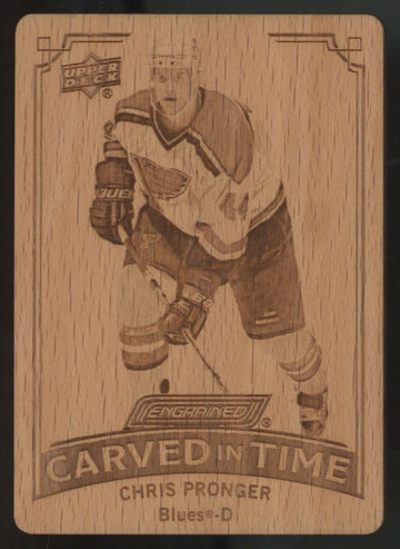 2023-24 Upper Deck Engrained Chris Pronger Carved In Time #CT-13