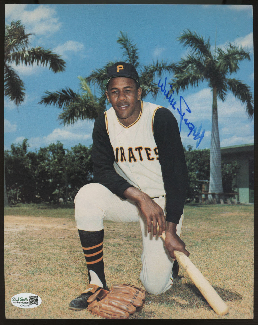 Willie Stargell Signed Autographed 8x10 Photo JSA Cert