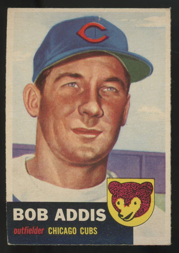 1953 Topps Bob Addis #157 EX