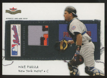 2004 Fleer Patchworks Mike Piazza Licensed Apparel Patch /50 #LA-MP