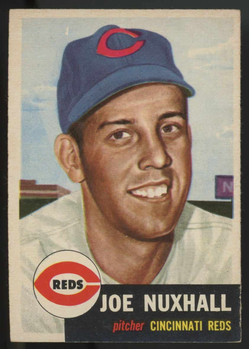 1953 Topps Joe Nuxhall #105 EX/MT "A"