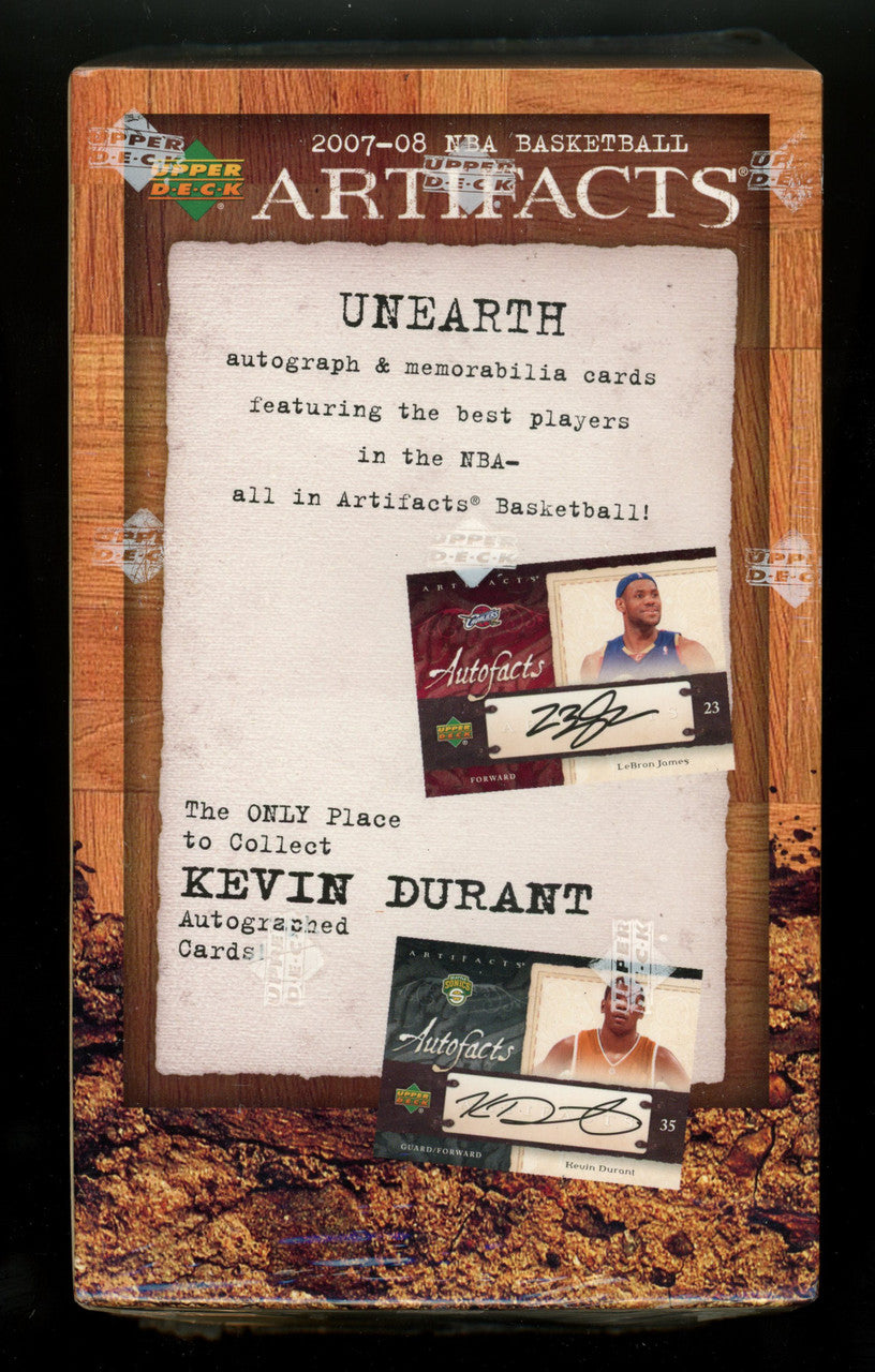 2007/08 Upper Deck Artifacts Basketball Blaster Box Factory Sealed 8 Packs