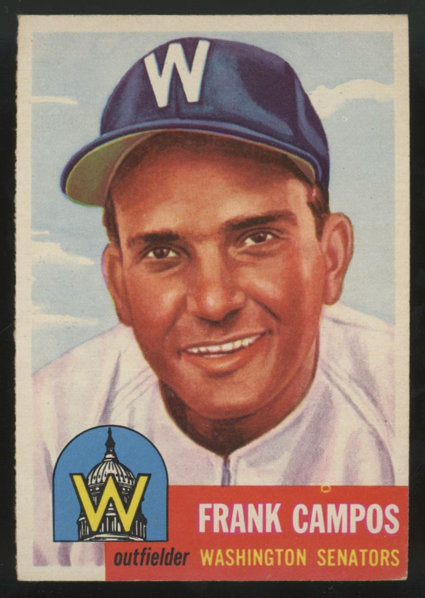 1953 Topps Frank Campos #51 EX "A"