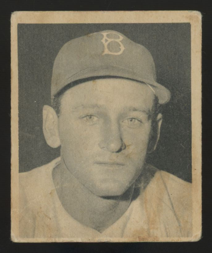 1948 Bowman Bruce Edwards #43 Poor