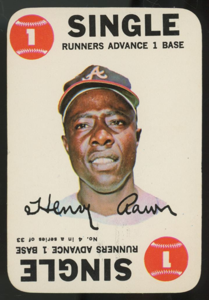 1968 Topps Game Hank Aaron #4 EX-MT