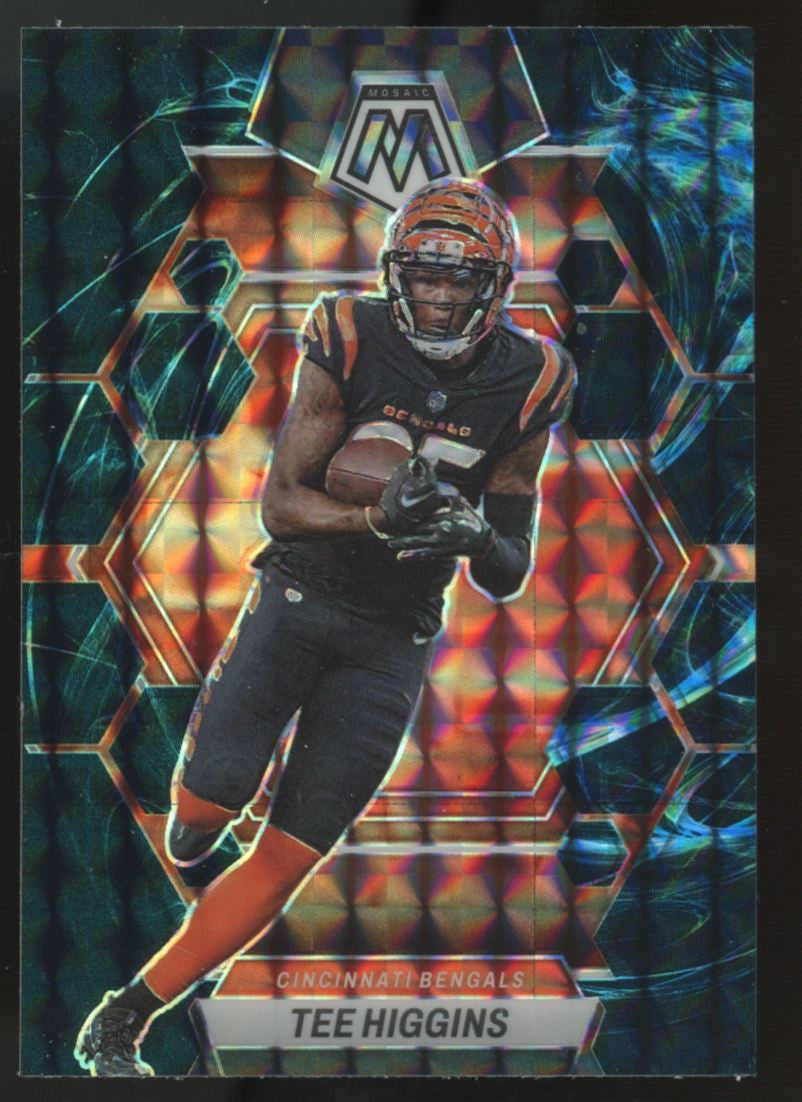 2023 Panini Mosaic Tee Higgins Genesis Prizm SSP #42