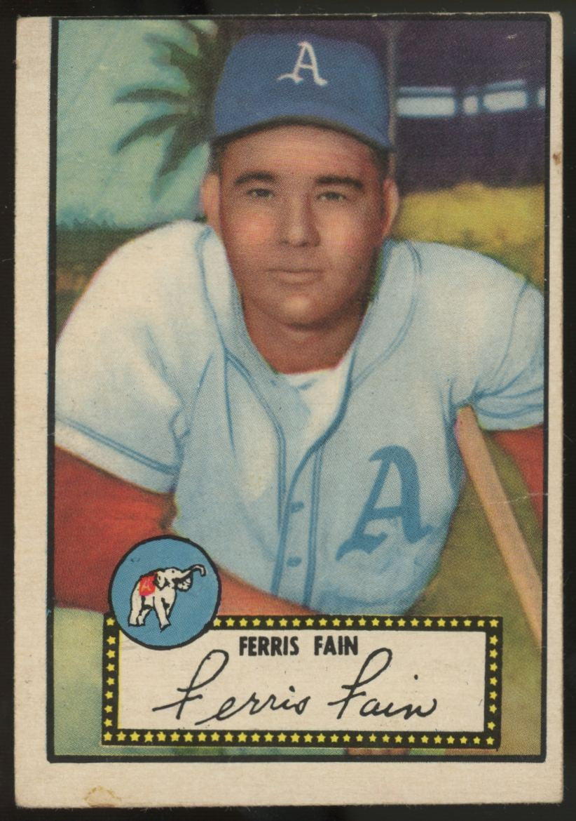 1952 Topps Ferris Fain #21 F/G