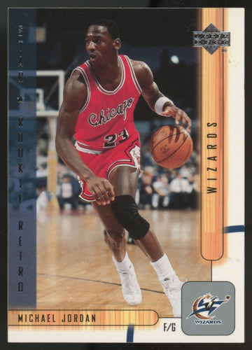2001-02 Upper Deck Michael Jordan Star Rookie Retro #450