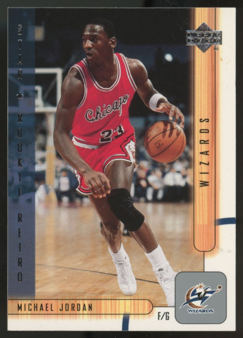2001-02 Upper Deck Michael Jordan Star Rookie Retro #450
