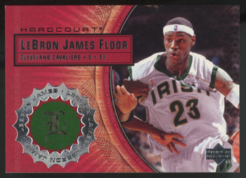 2003-04 Upper Deck Hardcourt LeBron James RC Floor Relic #LB1