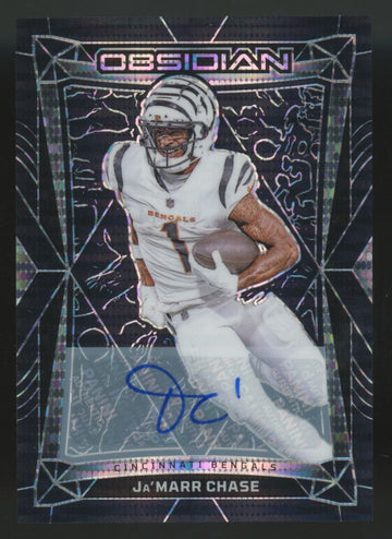 2024 Panini Obsidian Ja'Marr Chase International Auto #39