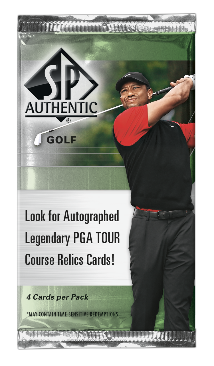 2021 Upper Deck SP Authentic Golf Hobby Box