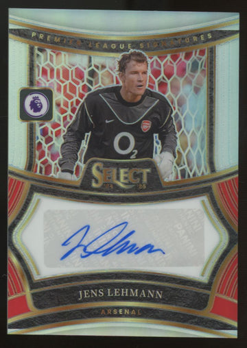 2024-25 Select Premier League Jens Lehmann Silver Prizm Auto #S-JL