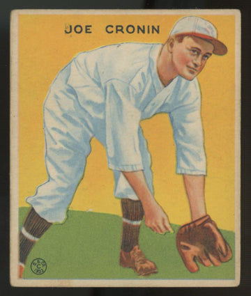 1933 Goudey Joe Cronin #109 VG/EX