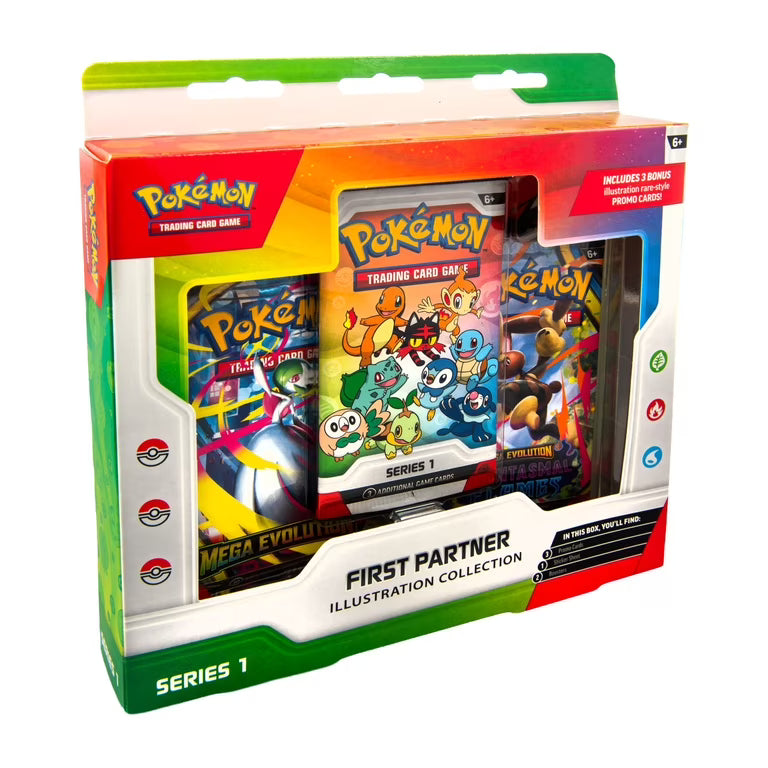Pokemon: First Partner Illustration Collection - Series 1