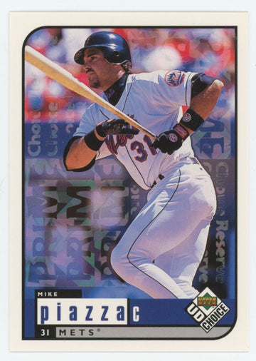 1999 Upper Deck Choice Mike Piazza Prime Choice Reserve /100 #111