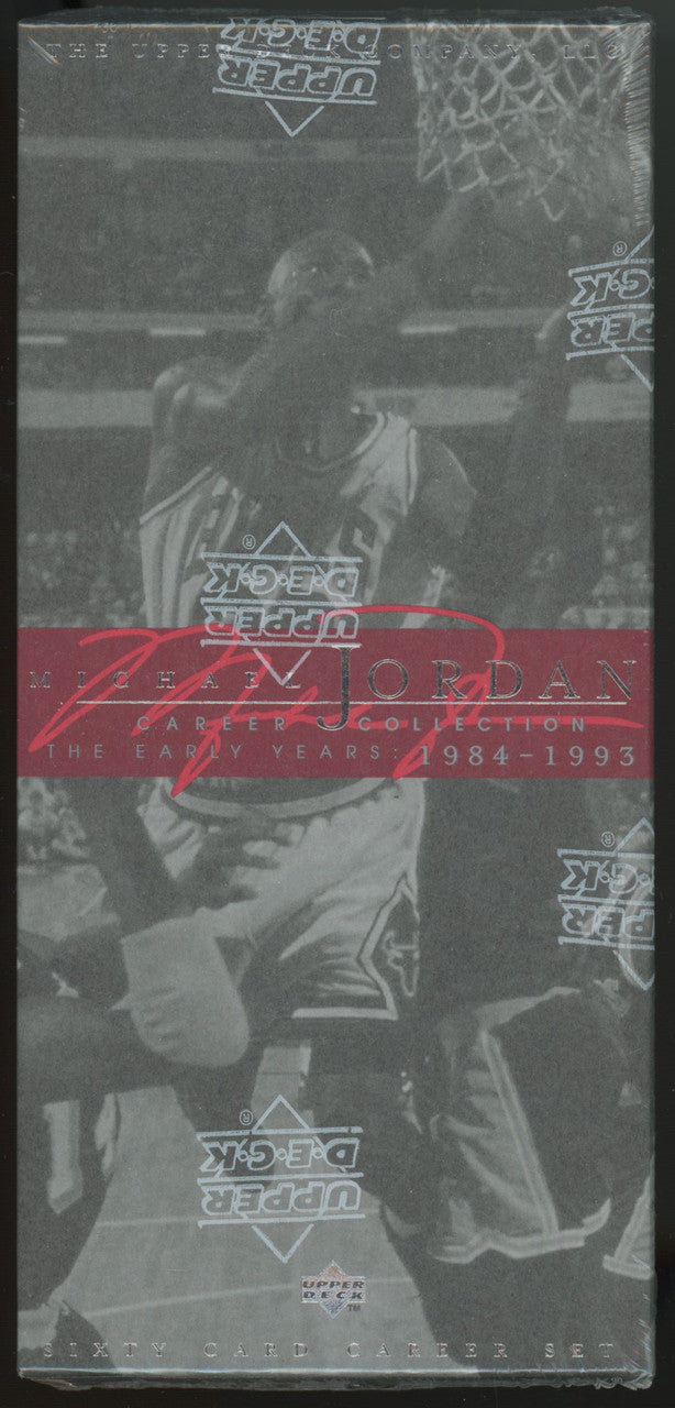 1998 Upper Deck Michael Jordan Career Collection Set (60) Factory Sealed