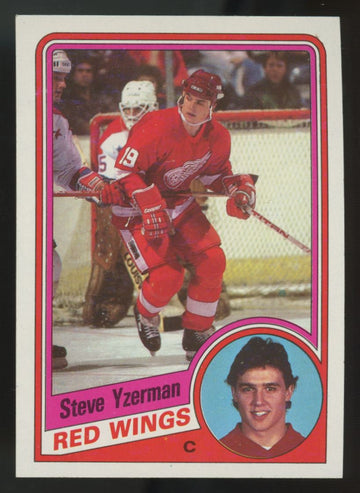 1984-85 Topps Steve Yzerman RC #49 NM "F"