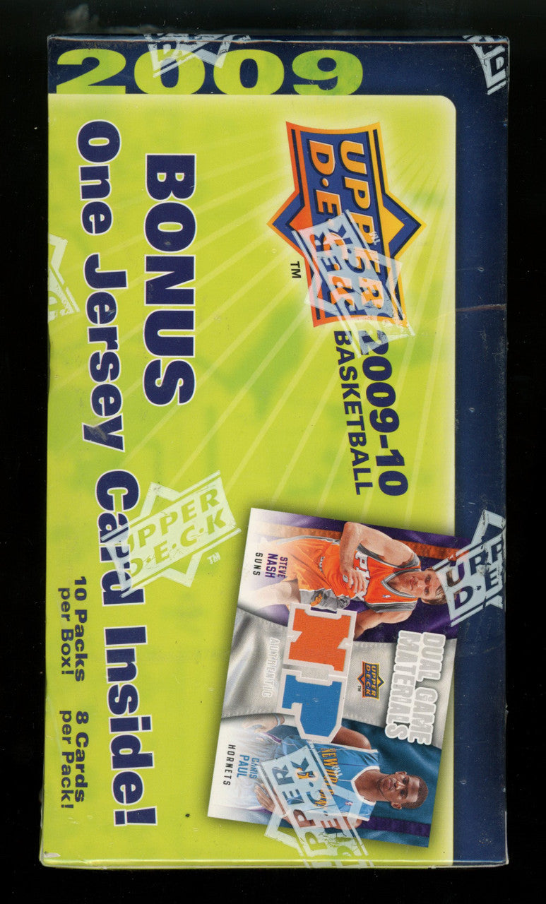 2009/10 Upper Deck Basketball Blaster Box Factory Sealed 10 Packs