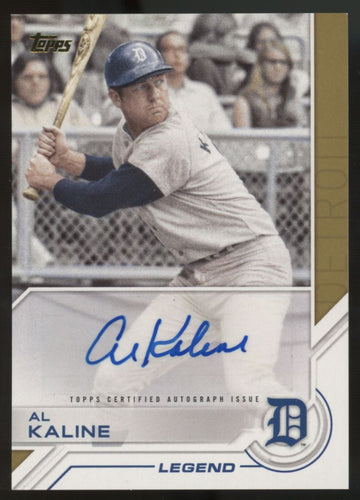 2017 Topps Salute Al Kaline Legend Auto #TSA-AK