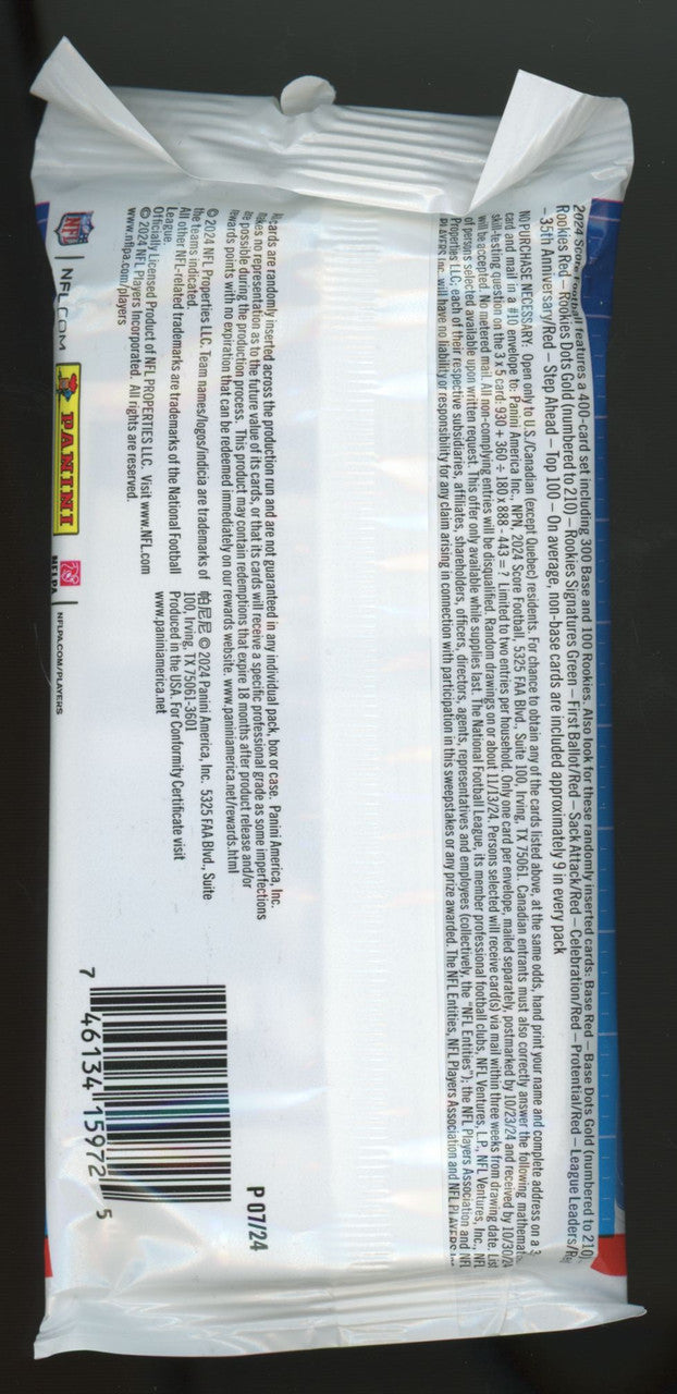 2024 Panini Score Football Fat Pack