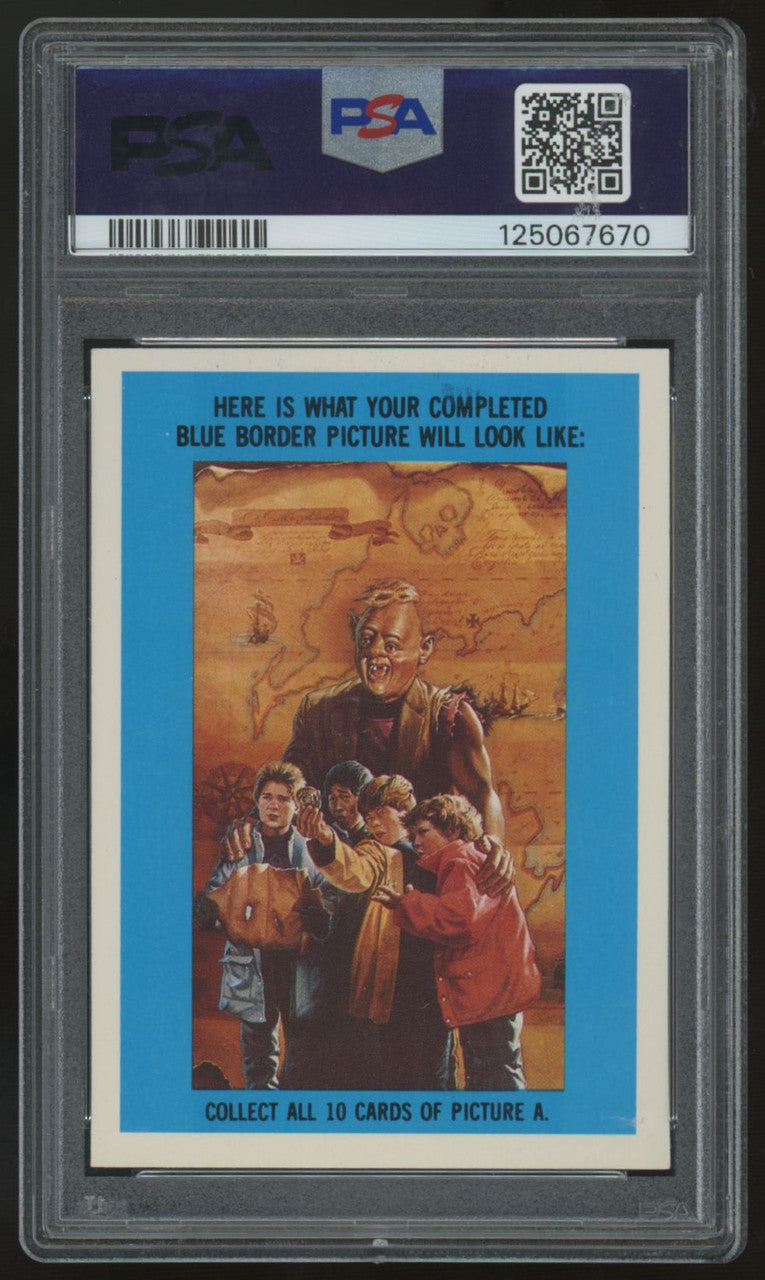 1985 The Goonies Head Goonie! Stickers #15 PSA 6