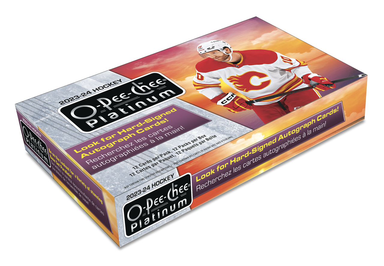 2023/24 Upper Deck O-Pee-Chee Platinum Hockey Hobby Box