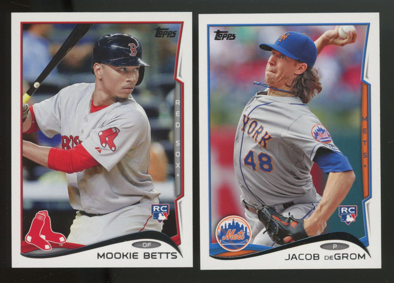 2014 Topps Baseball Update Series Complete Set (330) NM Betts deGrom RC