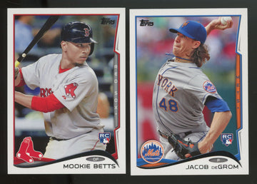2014 Topps Baseball Update Series Complete Set (330) NM Betts deGrom RC