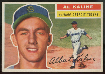 1956 Topps Al Kaline Gray Back #20 EX+