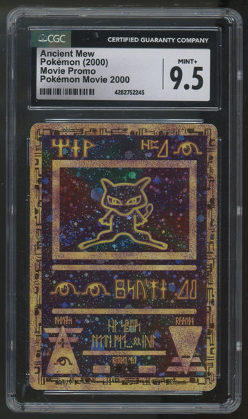 2000 Pokemon Ancient Mew Movie Promo CGC 9.5