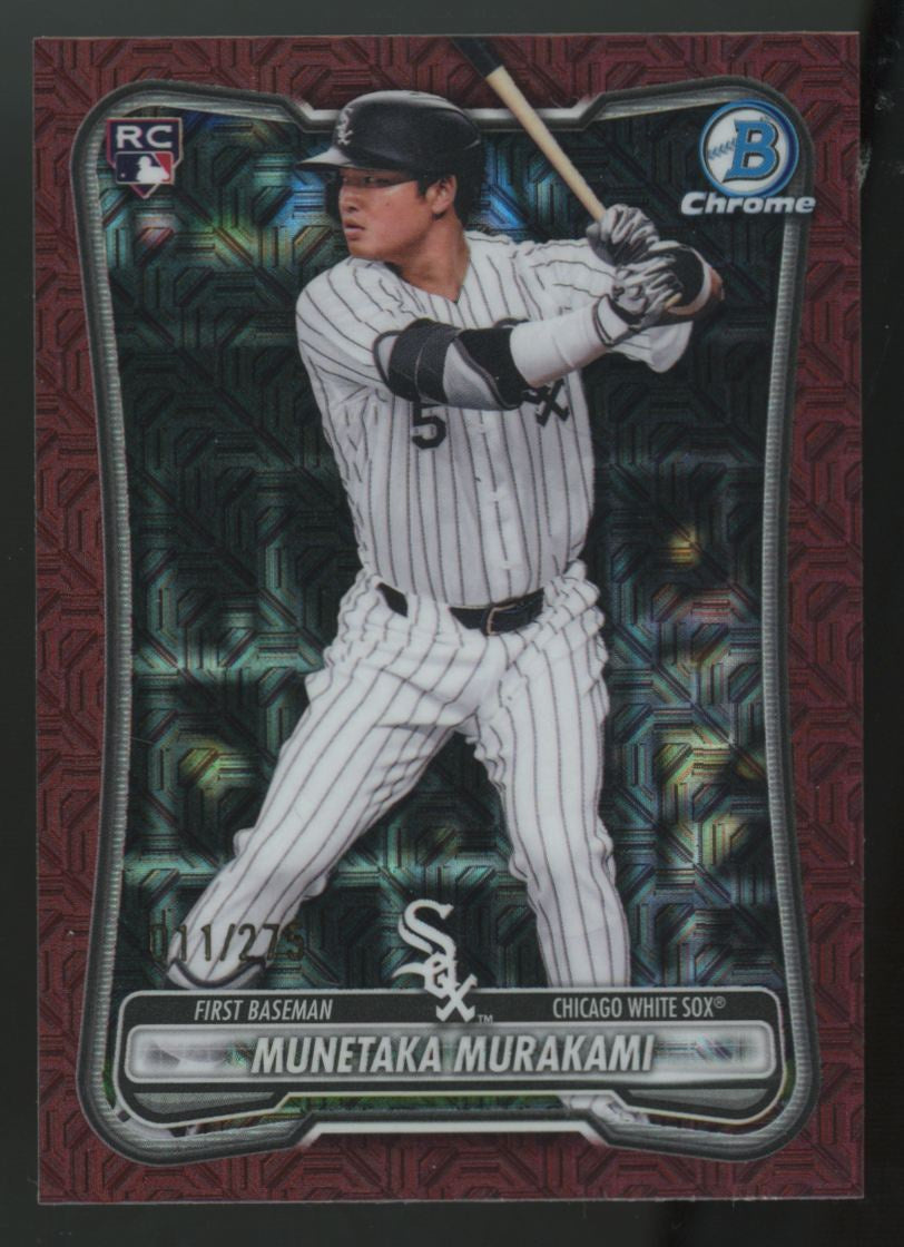 2026 Bowman Chrome Mega Munetaka Murakami RC Burgundy /275 #9
